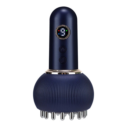 The Lymphatic Rejuvenator : Electric Meridian Brush – Red Light, Heat & Vibration Massager