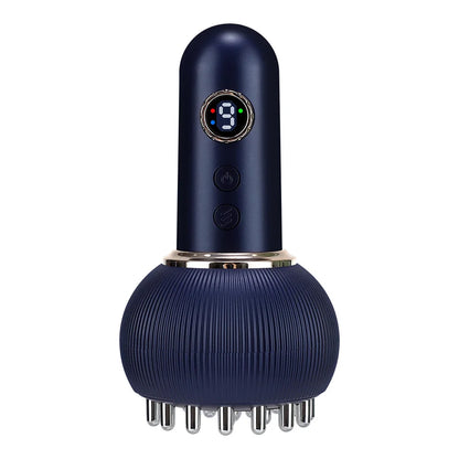 The Lymphatic Rejuvenator : Electric Meridian Brush – Red Light, Heat & Vibration Massager
